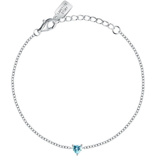 Luxoia - La Petite Story Collection Silver Heart Armband - LPS05AWV09