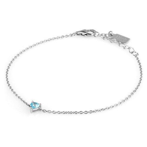 Luxoia - La Petite Story Collection Silver Heart Armband - LPS05AWV09