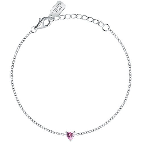 Luxoia - La Petite Story Collection Silver Heart Armband - LPS05AWV10
