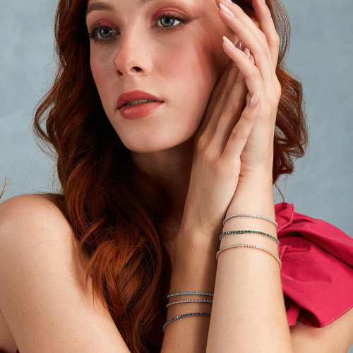 Luxoia - La Petite Story Collection Silver Tennis Armband - LPS05AWV31