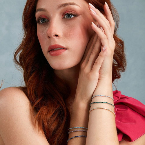 Luxoia - La Petite Story Silver Tennis Armband - LPS05AWV36