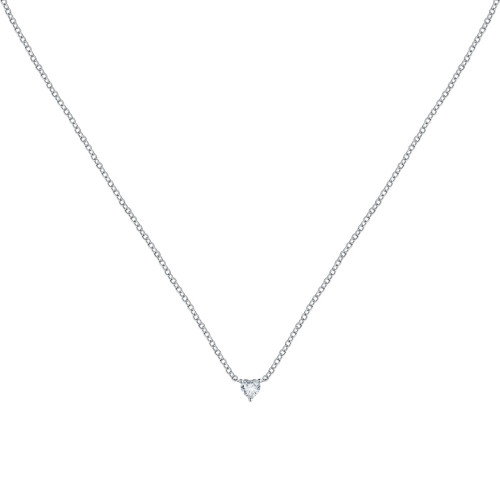 Luxoia - La Petite Story Silver Heart Halskette - LPS10AWV17
