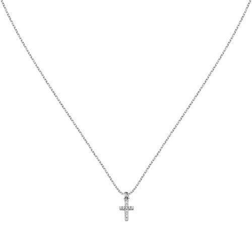 Luxoia - La Petite Story Silver Cross Halskette - LPS10AWV26