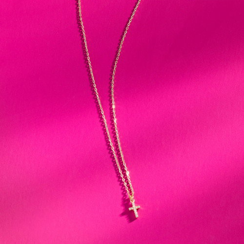 Luxoia - La Petite Story Silver Cross Halskette - LPS10AWV27