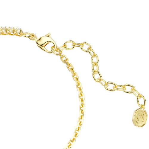 Luxoia - Swarovski Matrix Armband Rundschliff Weiss 18K goldbeschichtet - 5753925