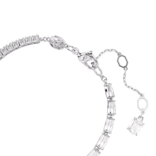 Luxoia - Swarovski Matrix Armband Verschiedene Schliffe Weiss - 5693154