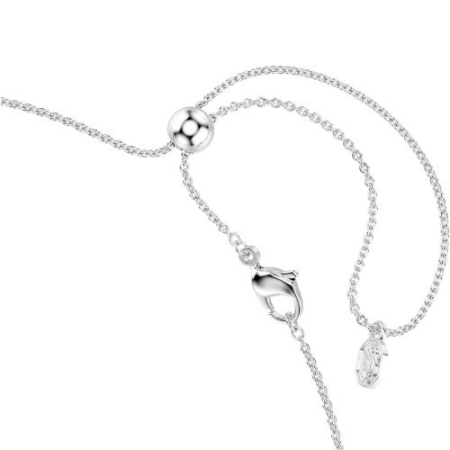 Luxoia - Swarovski Matrix Tennis Necklace Gradient of round cuts Multicolored Rhodium plated - 5751196