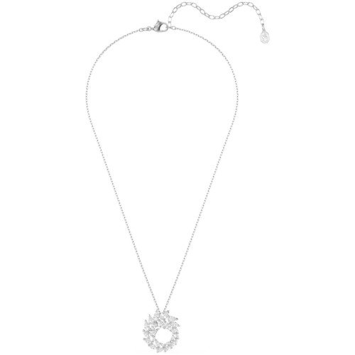 Luxoia - Swarovski Mesmera Halskette Marquise Schliff Weiss Rhodiniert - 5759837
