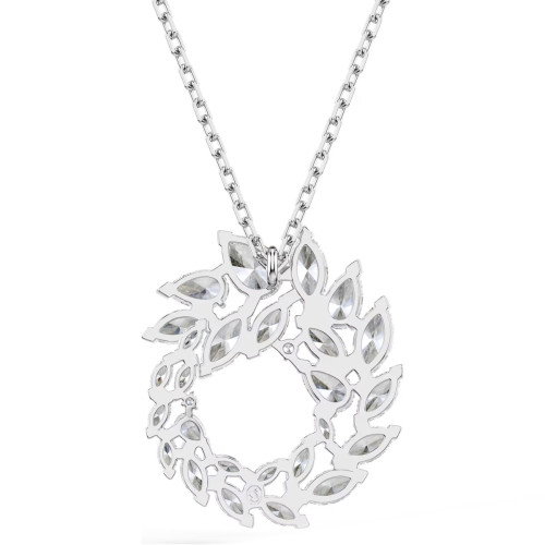 Luxoia - Swarovski Mesmera Halskette Marquise Schliff Weiss Rhodiniert - 5759837