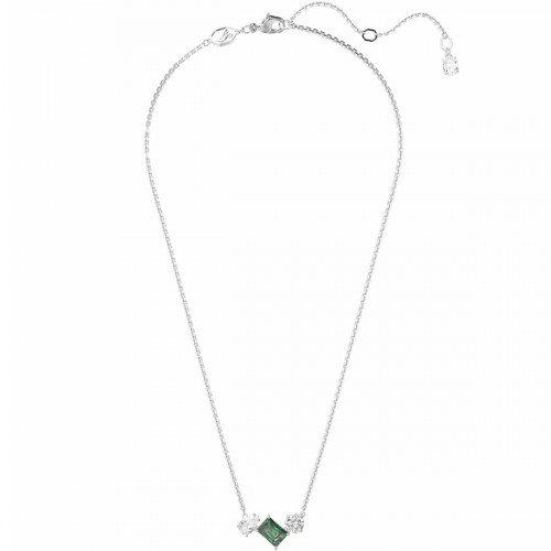 Luxoia - Swarovski Mesmera Halskette Verschiedene Schliffe Grün Rhodiniert - 5668278