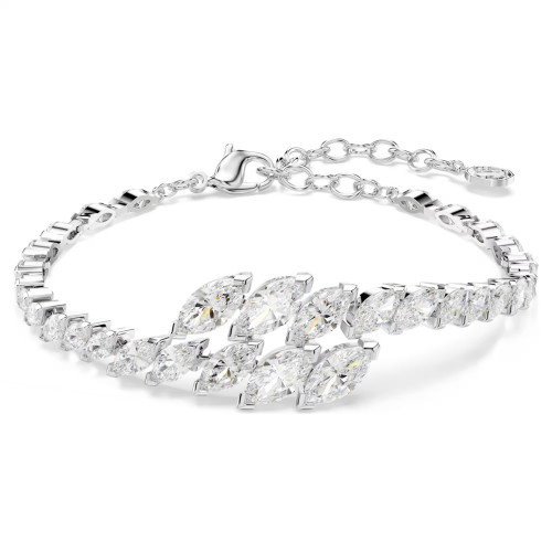 Luxoia - Swarovski Mesmera Armband Marquise Schliff Weiss Rhodiniert - 5748014