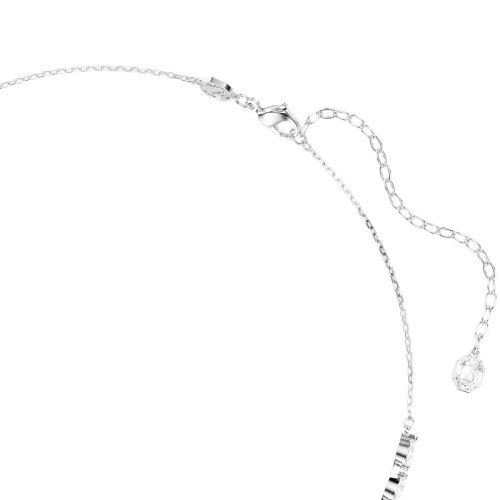 Luxoia - Swarovski Mesmera Halskette Marquise Schliff Weiss Rhodiniert - 5748004