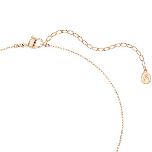 Luxoia - Swarovski Mesmera Halskette Verschiedene Schliffe Weiss 18K roségoldbeschichtet - 5747996