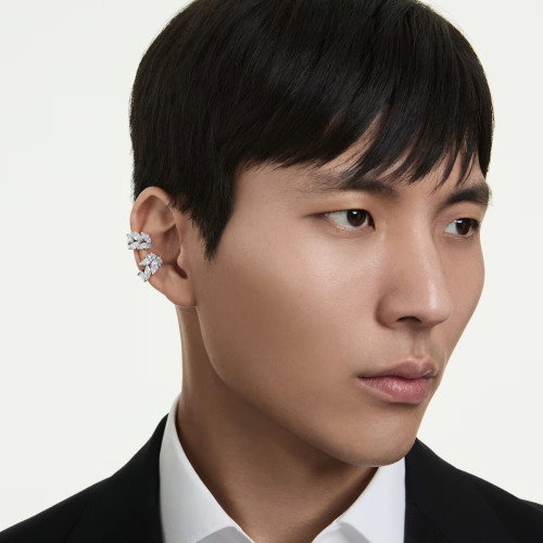 Luxoia - Swarovski Mesmera Ohrspangen Marquise Schliff Weiss Rhodiniert - 5747998