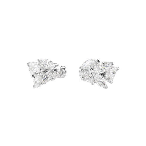 Luxoia - Swarovski Mesmera Ohrspangen Marquise Schliff Weiss Rhodiniert - 5747998
