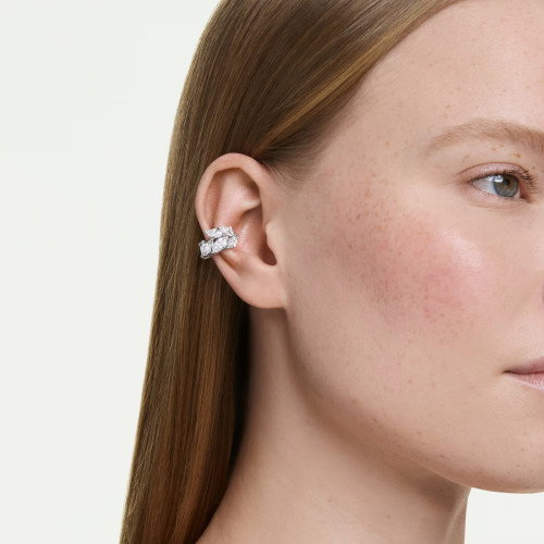 Luxoia - Swarovski Mesmera Ohrspangen Marquise Schliff Weiss Rhodiniert - 5747998