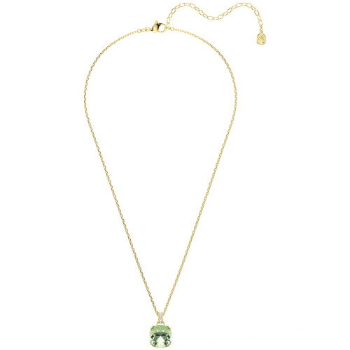 Luxoia - Swarovski Millenia Halskette Kissenschliff Grün 18K goldbeschichtet - 5764821