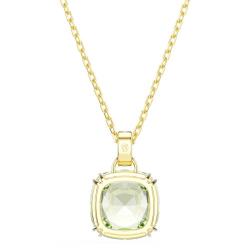 Luxoia - Swarovski Millenia Halskette Kissenschliff Grün 18K goldbeschichtet - 5764821