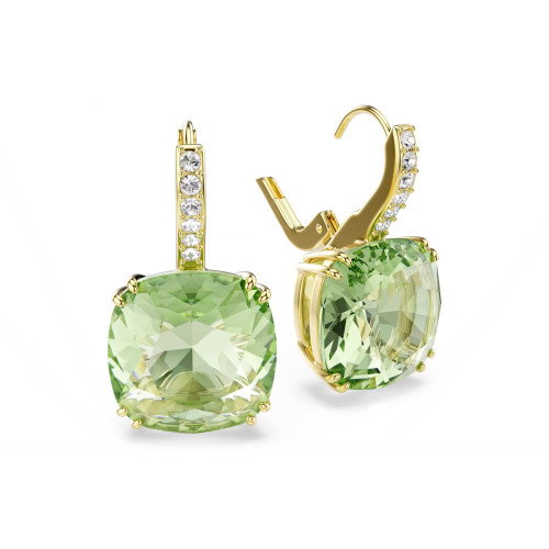 Luxoia - Swarovski Millenia Drop Ohrhänger Kissenschliff Grün 18K goldbeschichtet - 5764822