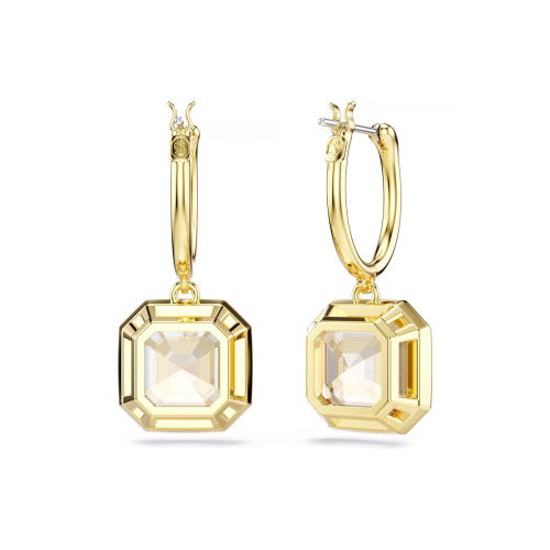 Luxoia - Swarovski Millenia Drop Ohrhänger Kissenschliff Karamell Goldlegierungsschicht - 5731148
