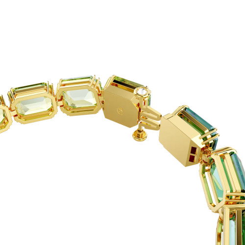 Luxoia - Swarovski Millenia Armband Oktagon Schliff Farbverlauf Grün Gold - 5671258