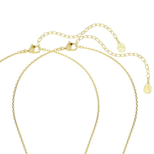Luxoia - Swarovski Minions James und Henry Halsketten Set Pavé Mehrfarbig Goldlegierungsschicht - 5751614