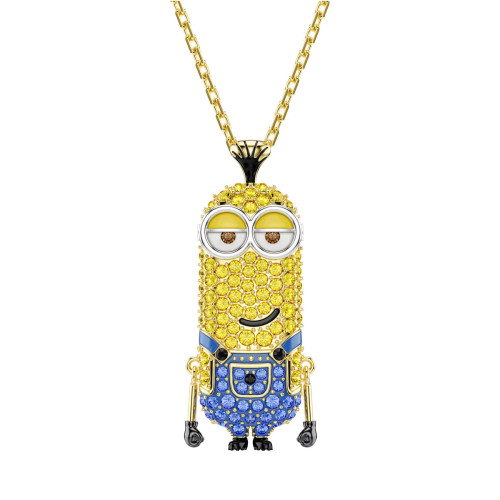 Luxoia - Swarovski Minions Kevin Halskette Pavé Mehrfarbig Goldlegierungsschicht - 5743384