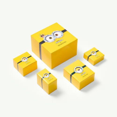 Luxoia - Swarovski Minions Kevin Halskette Pavé Mehrfarbig Goldlegierungsschicht - 5743384