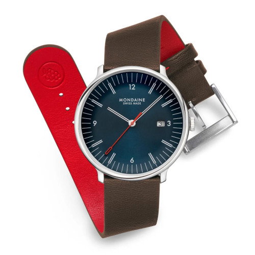 Luxoia - Mondaine Doppio (41 mm) - MLE.41240.LGV