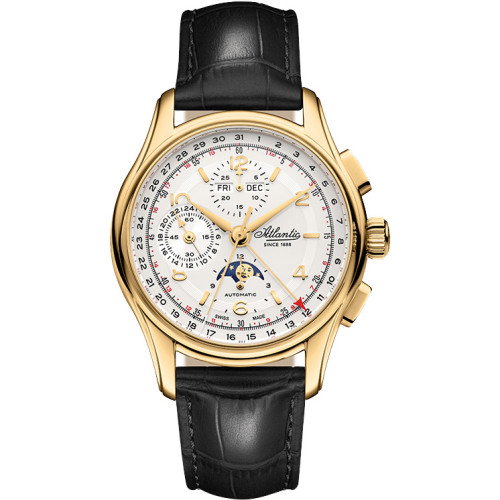 Luxoia - Atlantic Worldmaster Automatic Moonphase Chronograph Limited Edition - 52851.45.25