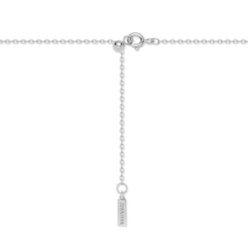 Luxoia - Ania Haie Silver Twisted Rope Lariat Halskette - N072-07H