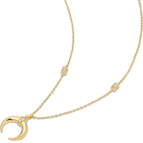 Luxoia - Ania Haie Gold Reversible Horn Halskette - N072-08G