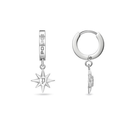 Luxoia - Police Octogram Ohrringe - PEAGE0038301