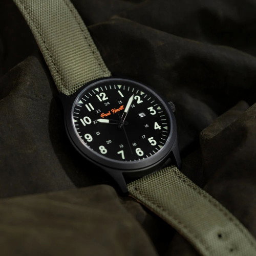 Luxoia - Paul Hewitt Captain's Field Nato Olive - PH-W-2040