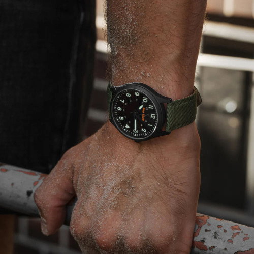 Luxoia - Paul Hewitt Captain's Field Nato Olive - PH-W-2040