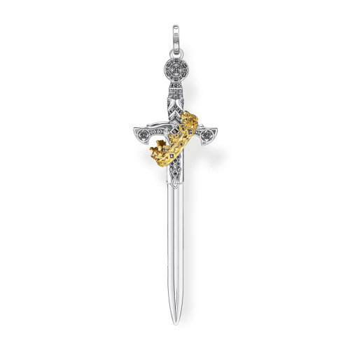 Luxoia - Thomas Sabo Anhänger Schwert Mit Krone - PE901-849-7