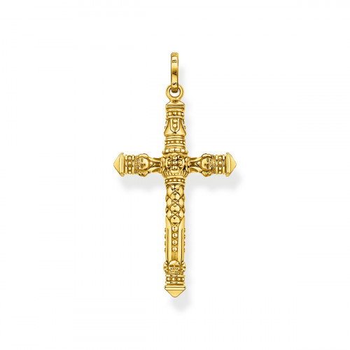 Luxoia - Thomas Sabo Anhänger Kreuz Gold - PE912-413-39