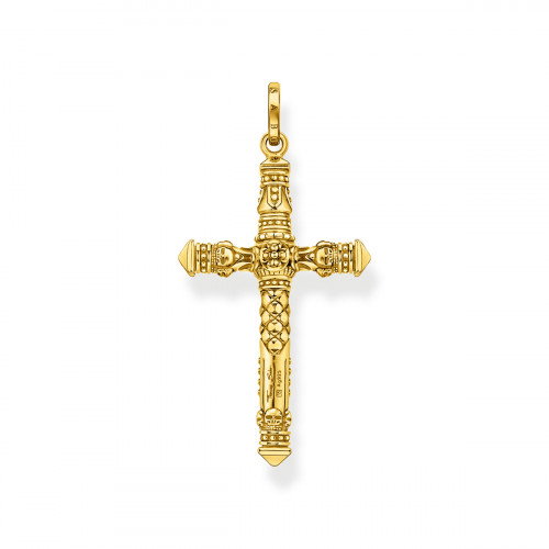 Luxoia - Thomas Sabo Anhänger Kreuz Gold - PE912-413-39