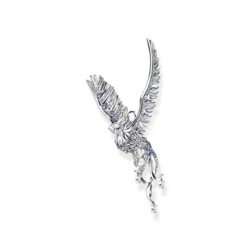 Luxoia - Thomas Sabo Anhänger Phönix mit Blauen Steinen Silber - PE937-945-7