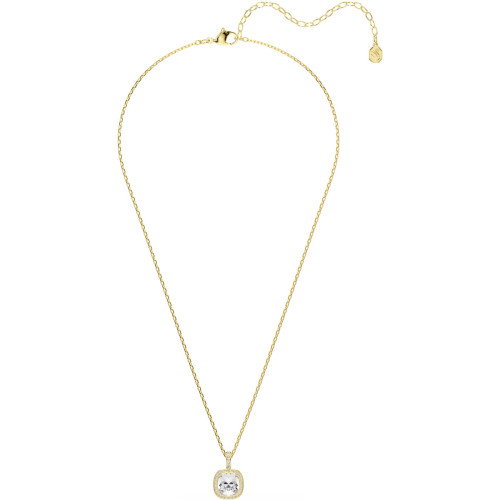 Luxoia - Swarovski Una Angelic Halskette Kissenschliff Weiss 18K goldbeschichtet - 5764761