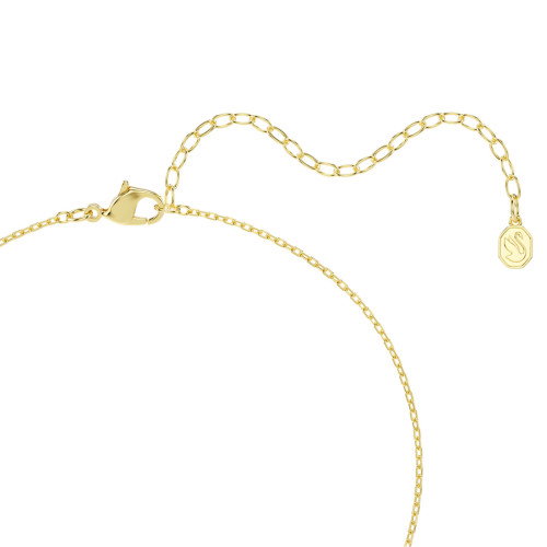 Luxoia - Swarovski Una Angelic Halskette Kissenschliff Weiss 18K goldbeschichtet - 5764761