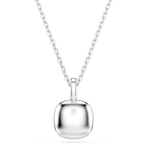 Luxoia - Swarovski Una Angelic Halskette Kissenschliff Weiss Rhodiniert - 5754340