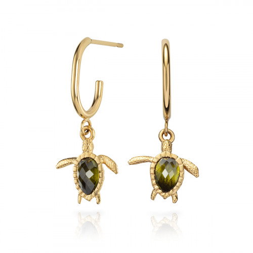 Luxoia - Paul Hewitt Turtle Hoops Ohrring Gold - PH-JE-0180