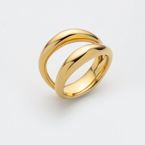 Luxoia - Paul Hewitt Waves Ring Gold