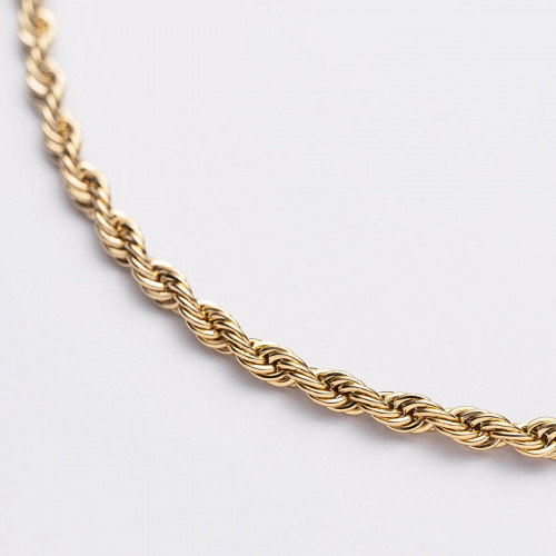 Luxoia - Paul Hewitt Charm Halskette Rope Chain Gold - PH-JE-0444