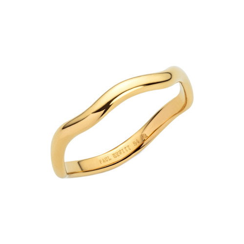 Luxoia - Paul Hewitt Waves Mono Ring Gold - PH-JE-1814