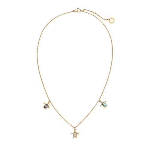 Luxoia - Paul Hewitt Turtle Rainbow Halskette Gold - PH-JE-2083