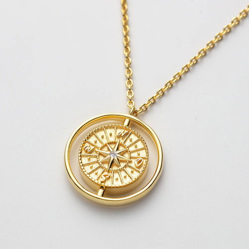 Luxoia - Paul Hewitt Windrose Twister Halskette - PH-JE-2197