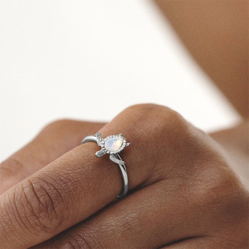 Luxoia - Paul Hewitt Turtle Ring White Breeze - PH-JE-2349