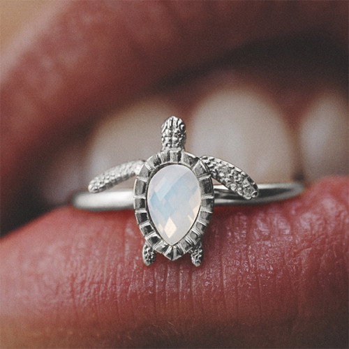 Luxoia - Paul Hewitt Turtle Ring White Breeze - PH-JE-2349